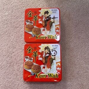 🔥10/$15 2 Mooncake Tin Boxes